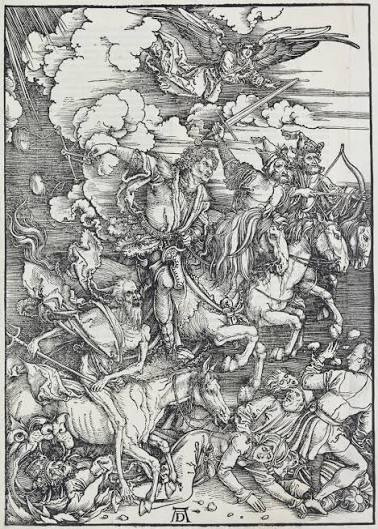 Albrecht Dürer, Apokalypsa, III. Čtyři apokalyptičtí jezdci