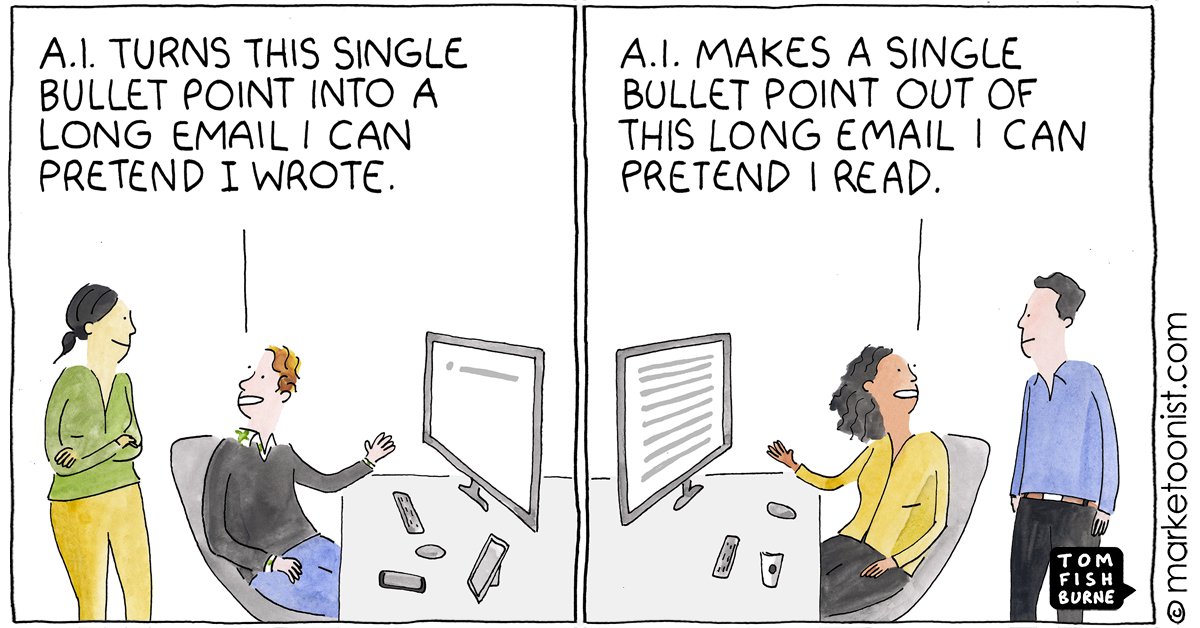 Tom Fishburne, Marketoonist&thinsp;external link 